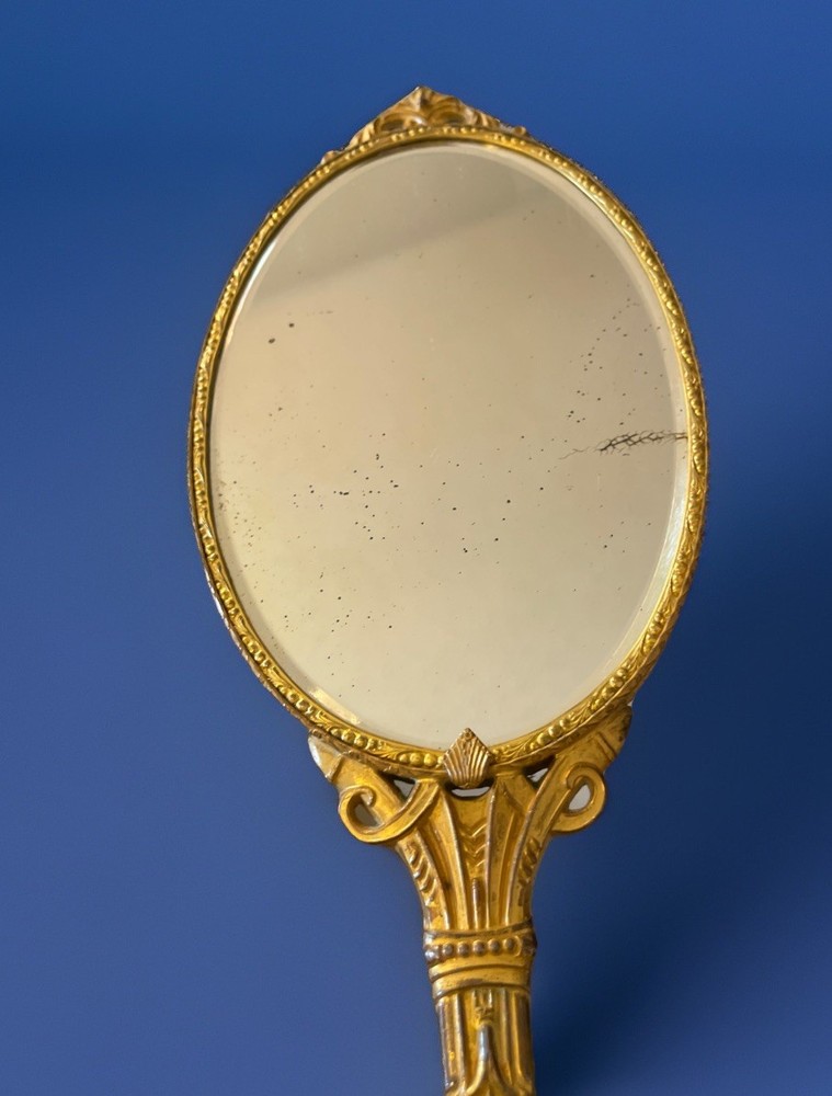 Vintage Victorian Vanity, Hand Mirror PLEASE READ