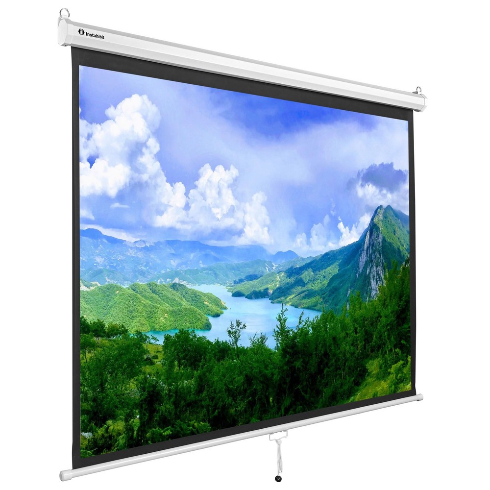 72in Diagonal Manual Projector Screen