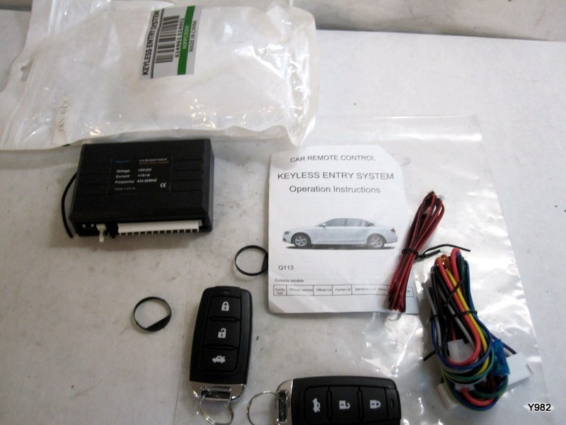 Car Central Door Lock Auto Keyless Entry System Button