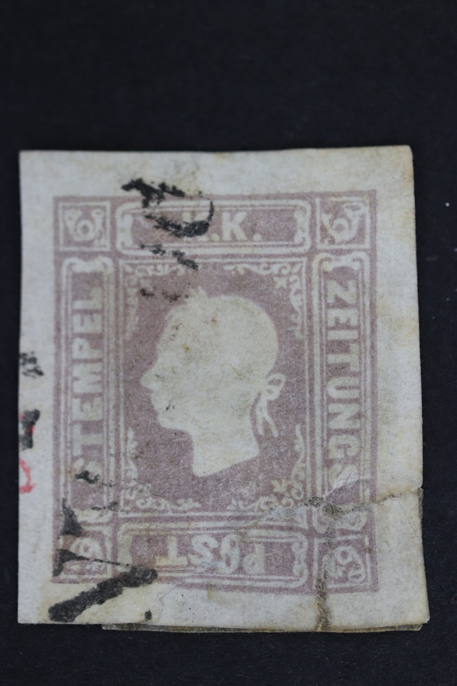 AUSTRIA POSTAGE STAMP P6 FAULTY USED