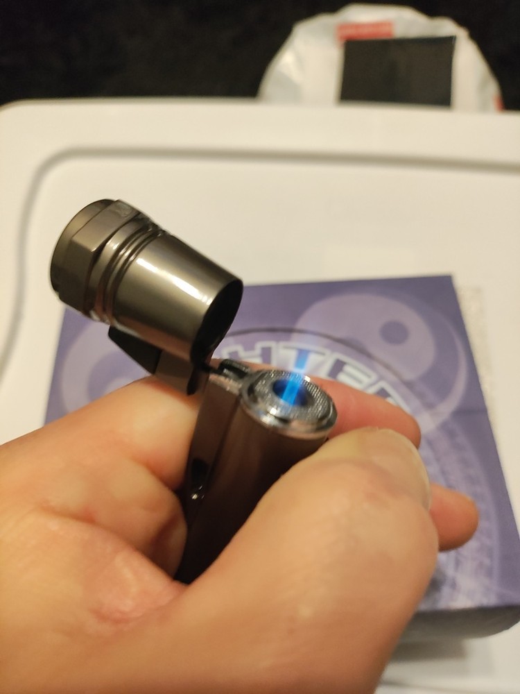 Vintage Light Up Jet Torch Case