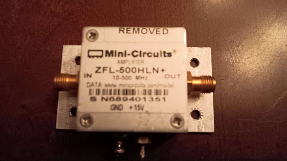 Mini-Circuits RF Amplifier: ZFL-500HLN+