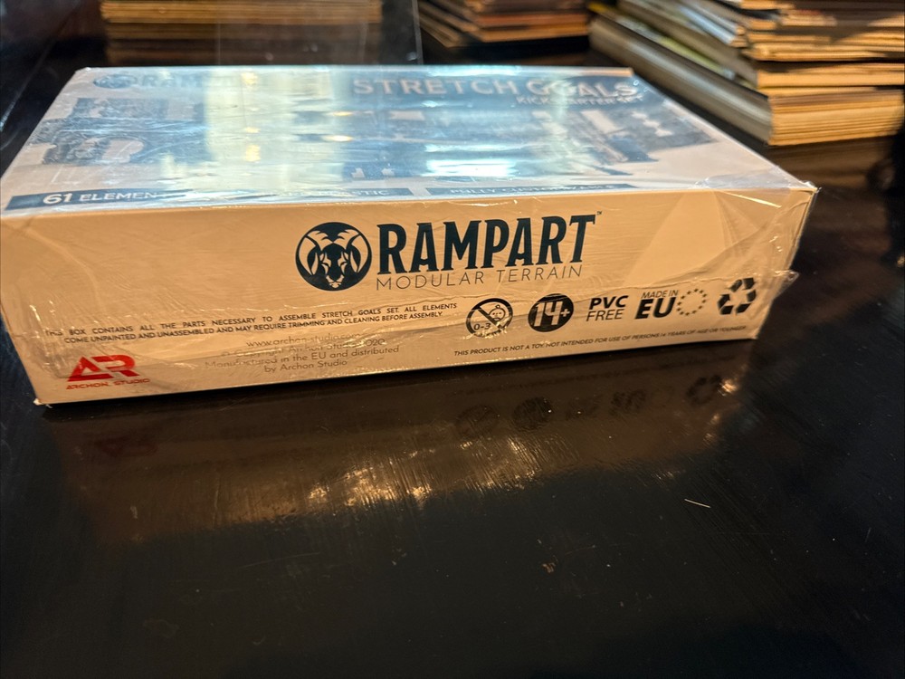 RAMPART Modular Terrain Stretch Goals Kickstarter Set NEW