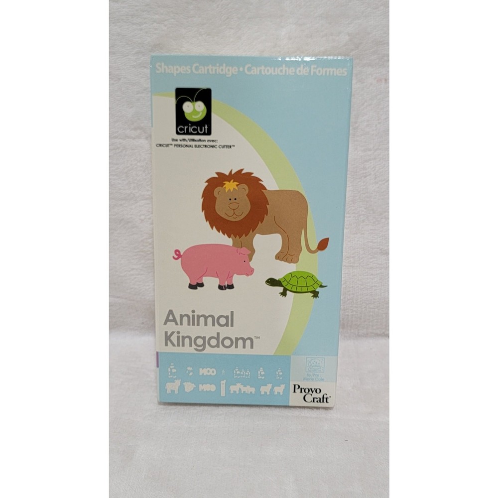 Cricut Cartridge ANIMAL KINGDOM Complete Link Status Unknown