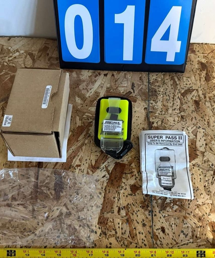 SuperPASS® 2 | Motion-Sensing, Lone Worker Device - NEW IN BOX Super PASS II