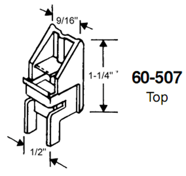 STB Top Guide for Window Channel Balances, Unattached
