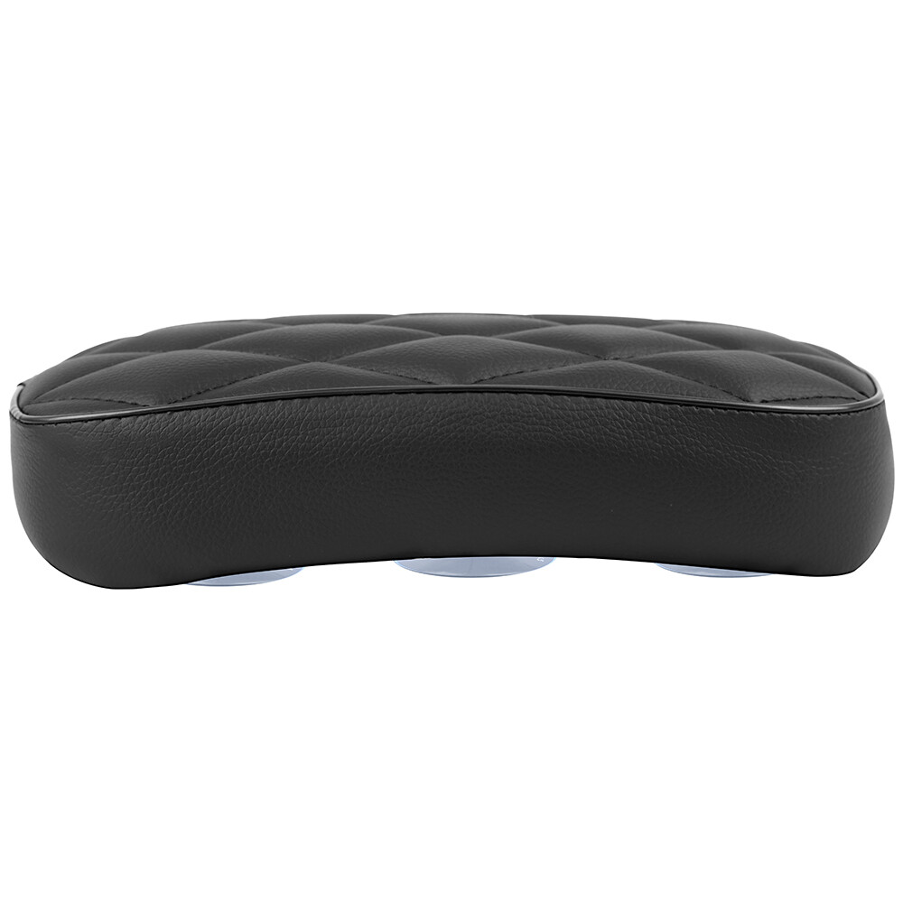 For Big Dog Chopper Rectangular Pillion Passenger Pad Seat w/ 8 Suction Cup Pad