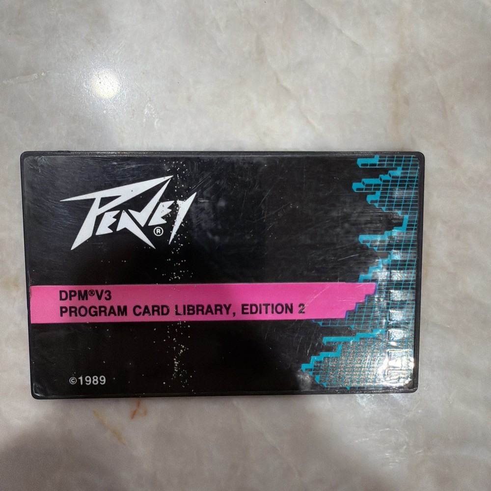 Peavey DPM Version 3 Program Card Library Version 2