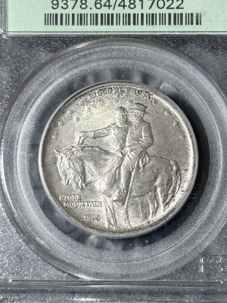 1925 Stone Mountain Commemorative Half Dollar PCGS MS64 OGH Nice, FS