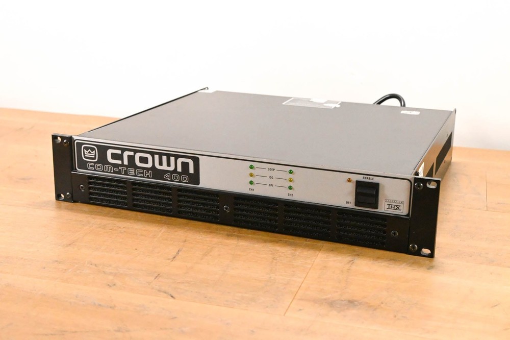 Crown Com-Tech 400 2-Channel Power Amplifier CG01ZTK