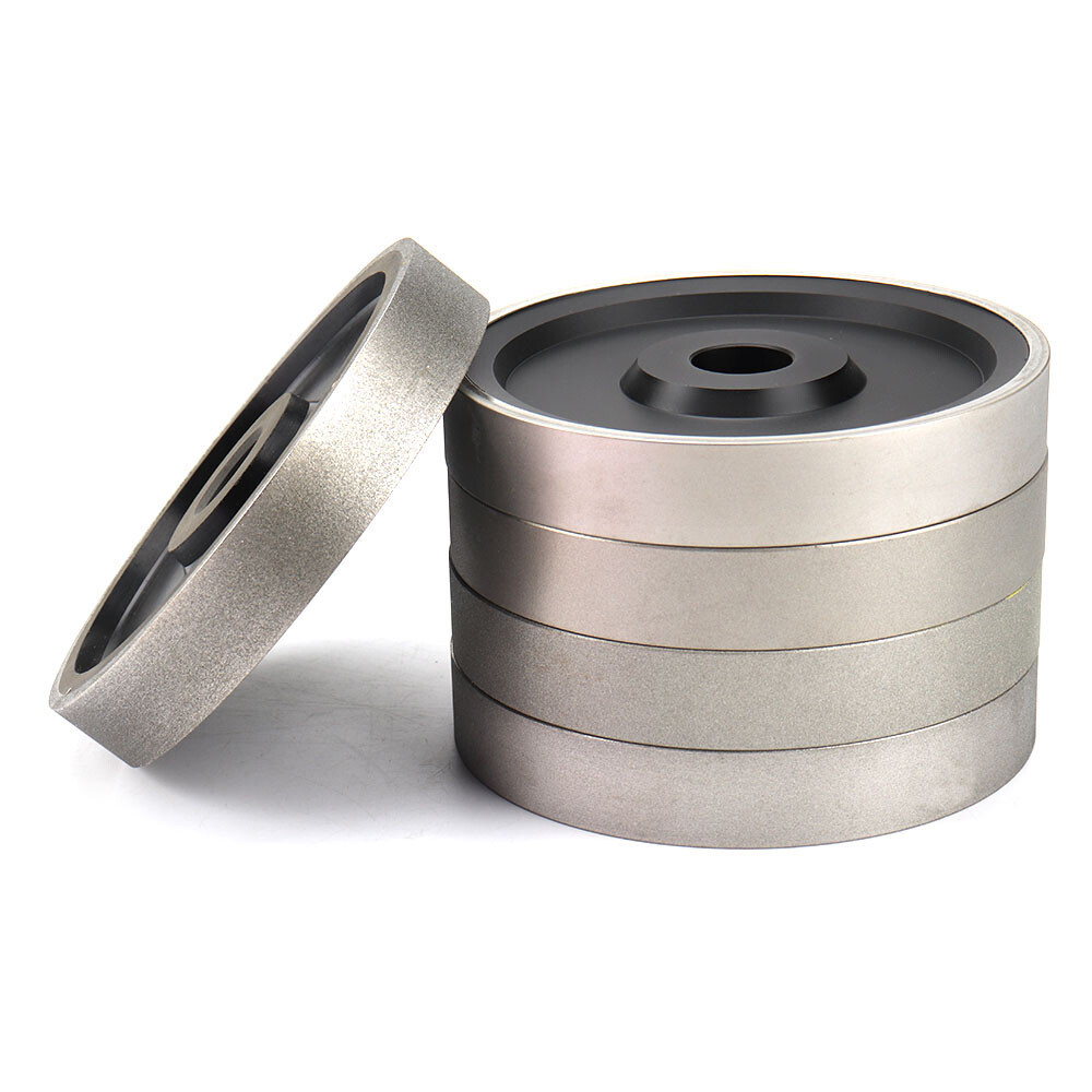 150mm Diamond Coated Grinding Wheel Electroplated Lapidary Tool Grit 150#-2000#
