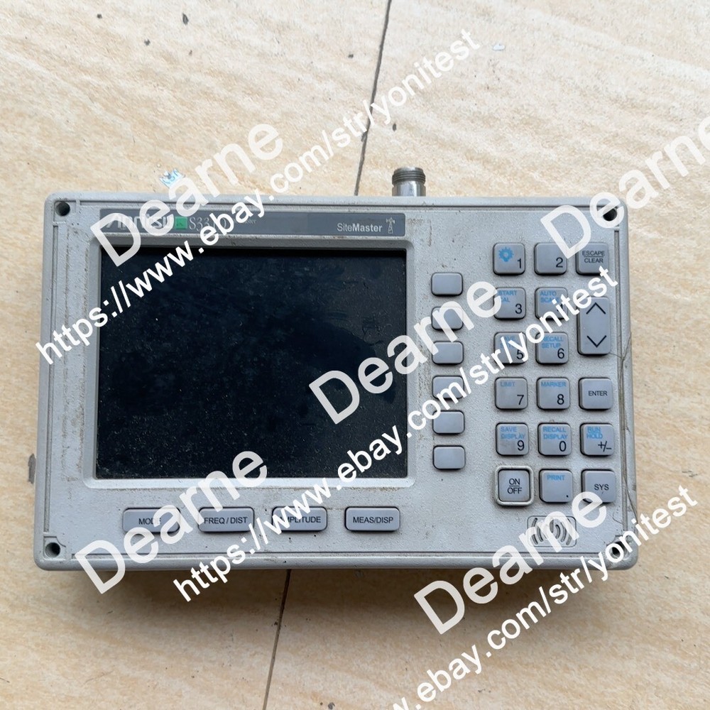 Anritsu S331D Site Master Cable & Antenna Analyzer WITH power adapter.