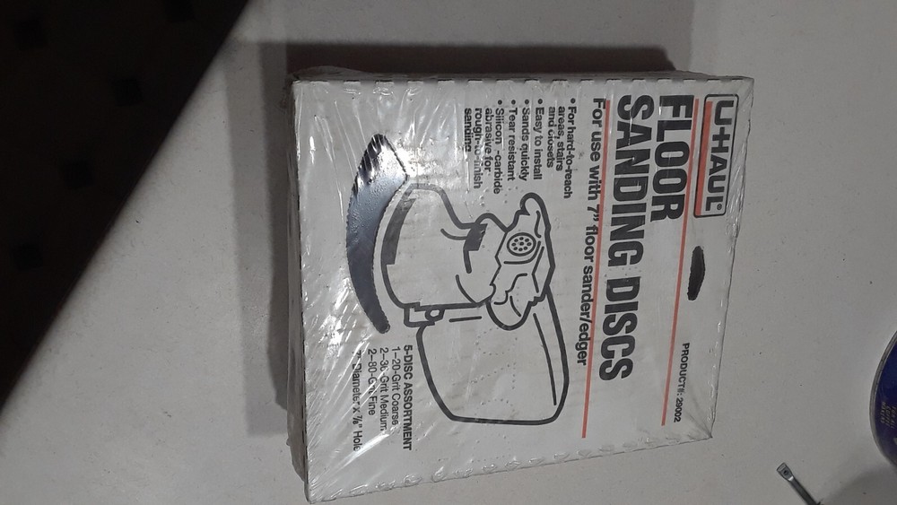 Sanding Discs Floor Sander Edger 7" Lot of 25 Assorted Grits