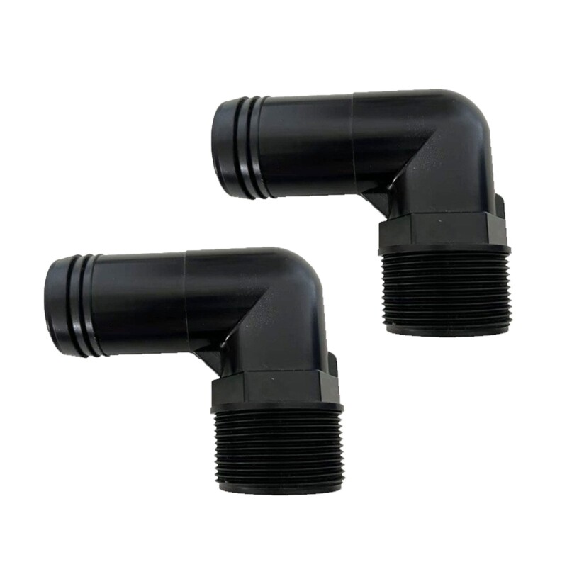 2Pieces Professional Elbow Adapter Material Pool Adapter for SPX1105Z4