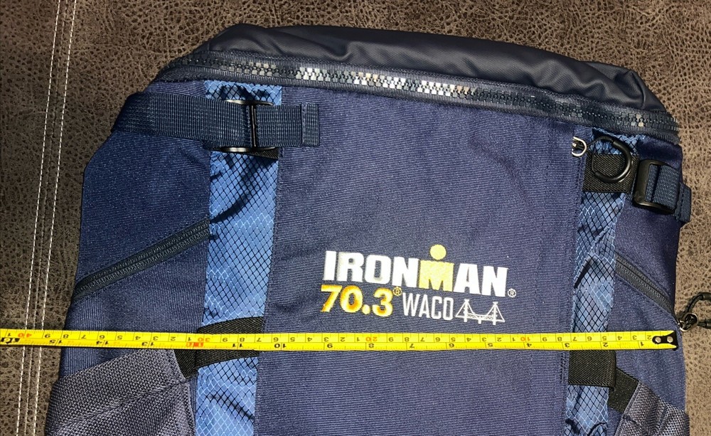 Ironman Triathlon Marathon 70.3 WACO backpack