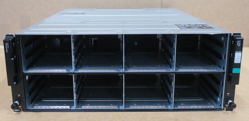 Dell EqualLogic PS6100XV 24-Bay 3.5" 4U Virtualized iSCSI SAN Storage Array