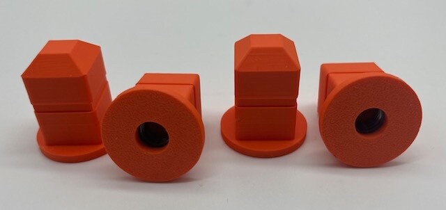 Keepnet Quick Release Knuckle - Block - Orange Blue or Green Preston