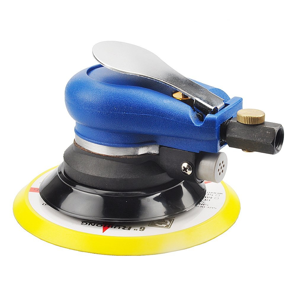 PROSHI 6" Random Orbit Air Sander - Pneumatic Polisher Tool