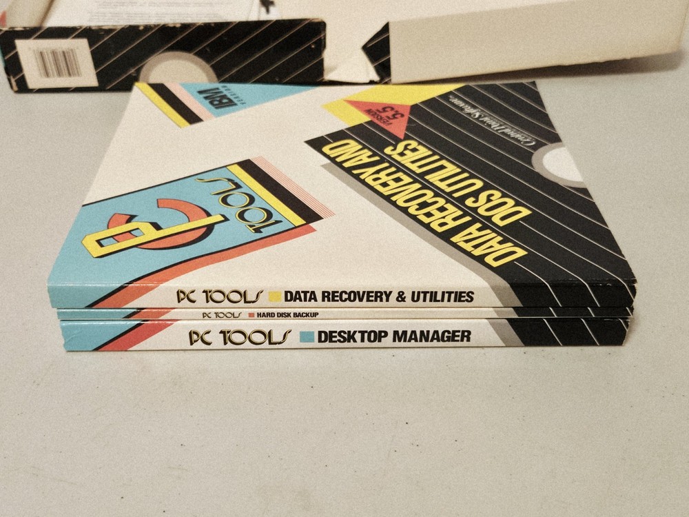 1989 Central Point PC Tools Deluxe Version 5.5 dBase, 123 Viewers, w/5¼" & 3½"