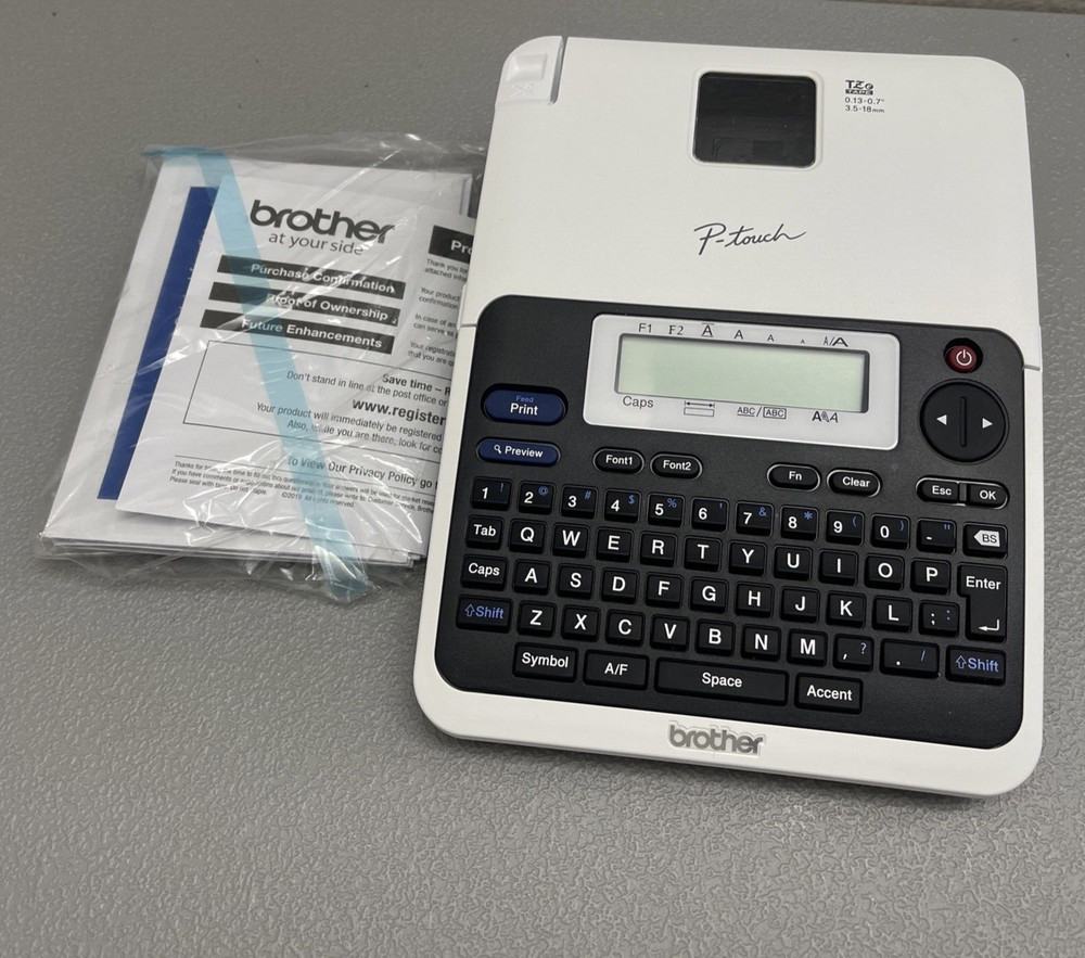 Brother P-Touch Monochrome Label Maker Printer Model PT-2040 (UNIT ONLY)
