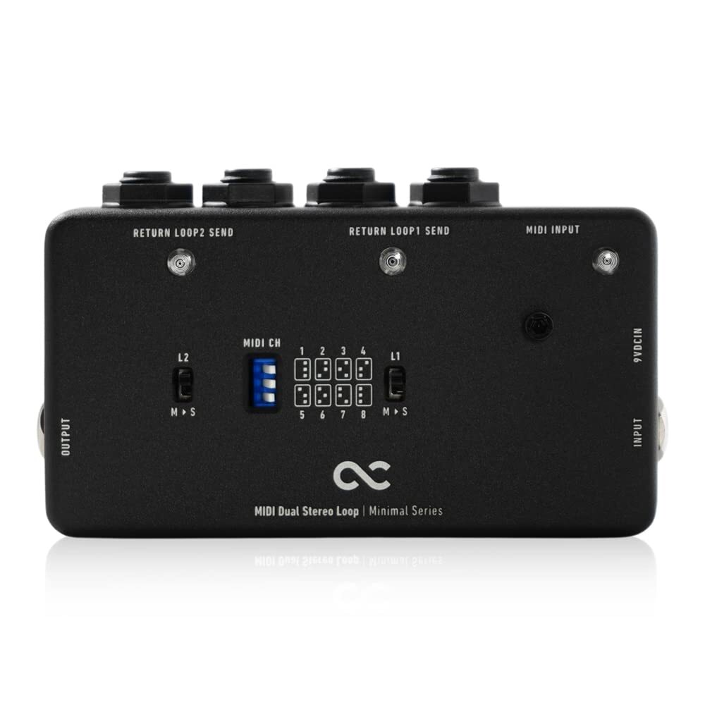 One Control Minimal Series Midi Dual Stereo Loop / 2 Loop Swit From Japan