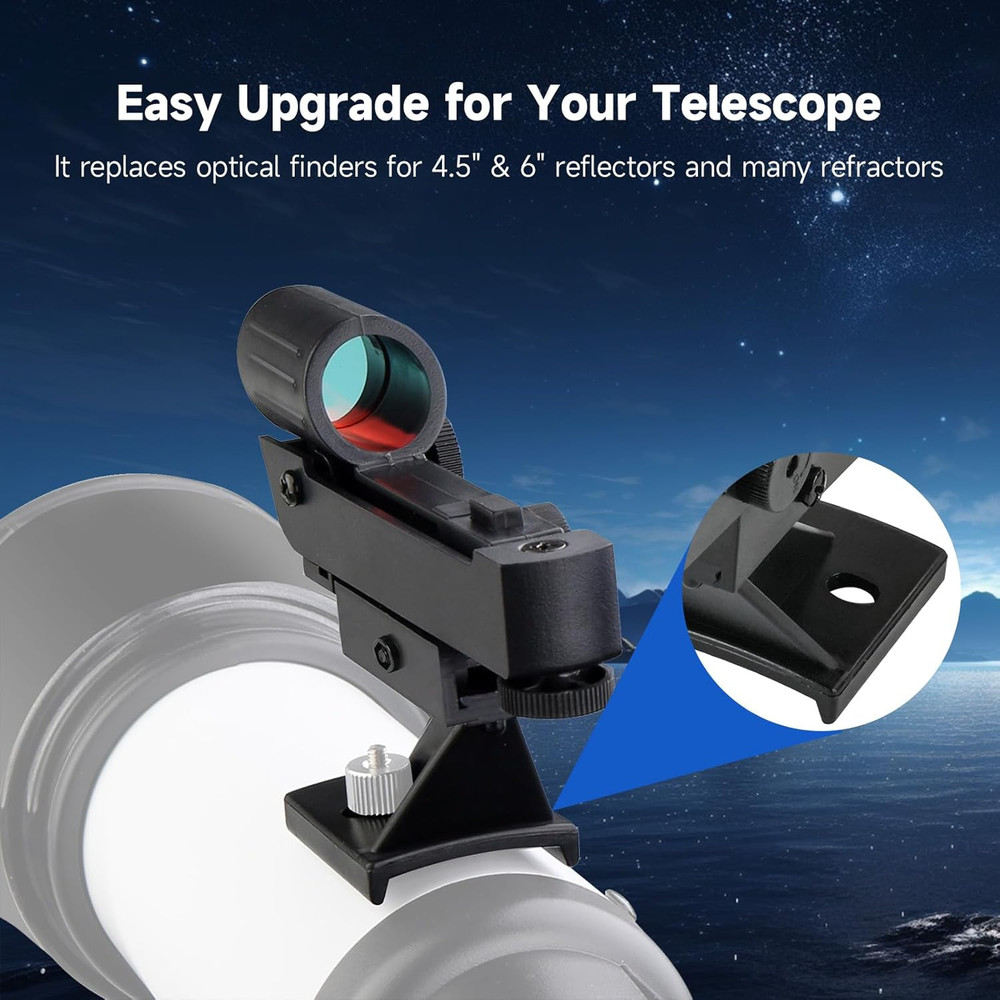 SVBONY Red Dot Finder Scope for Astronomical Telescope Reflex Viewfinder Compati