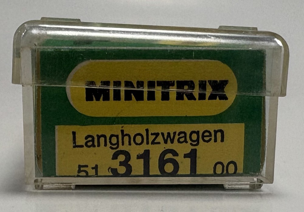 MINITRIX N SCALE #3161 LANGHOLZWAGEN