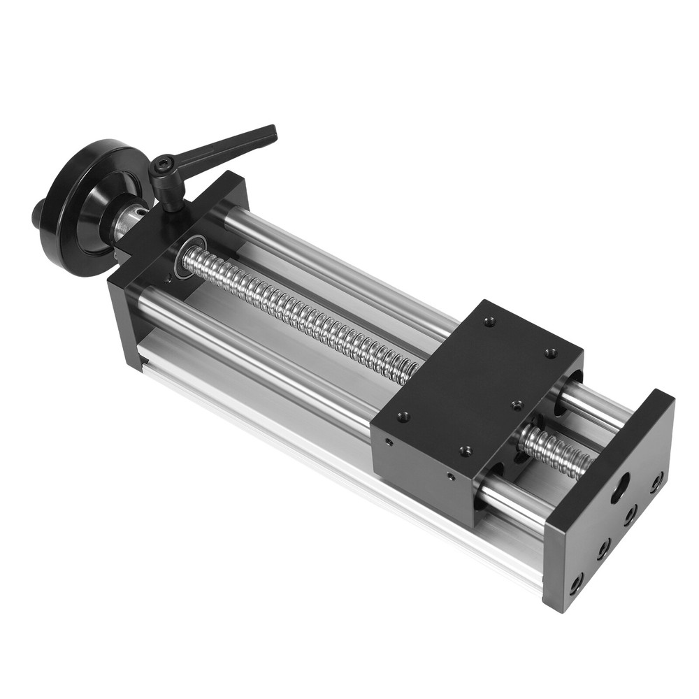 Dual Optical Axis Manual Sliding Table Rail Guide for Precision Positioning