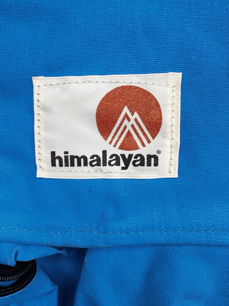 VTG Himalayan Industries Blue Aluminum Frame Backpack “Assault Pack” System 358