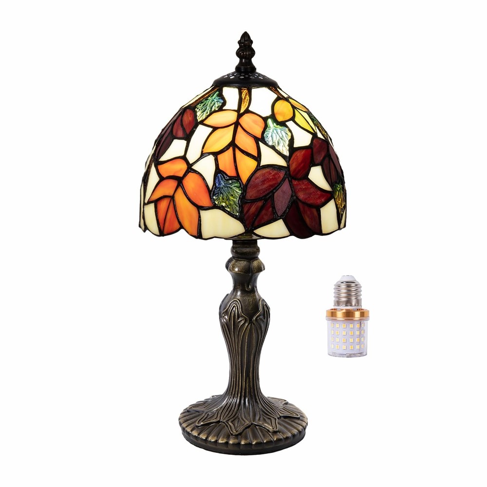 Radtiff Small Tiffany 8 inches (width & depth) x 15.7 (height), Red