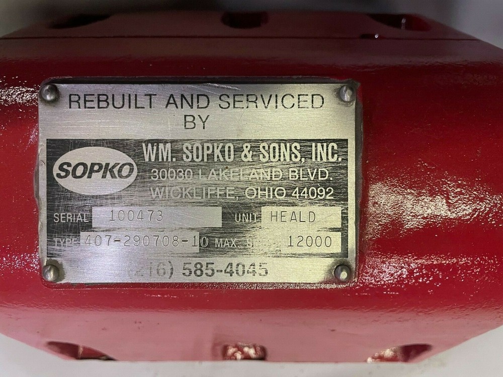 RedHead Spindle Type: 407-290708-10