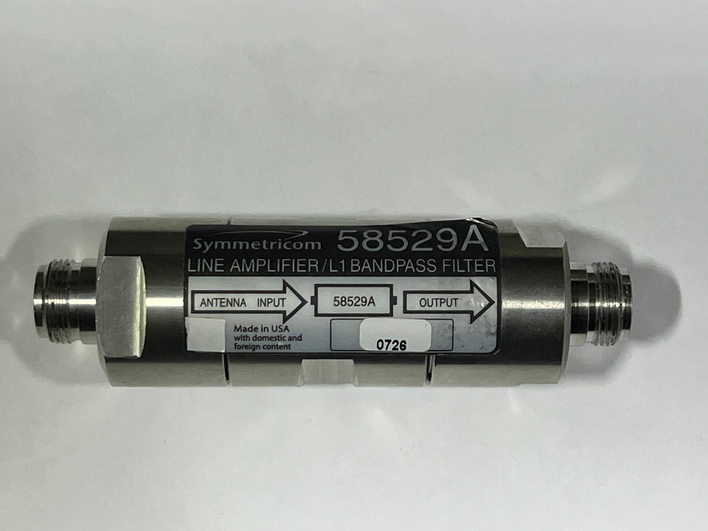 Symmetricom 58529A GPS GNSS 10dB Inline Amplifier
