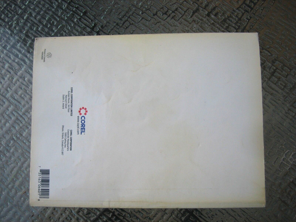 Corel Draw 8 & Photo-Paint 8 for Mac User Manual Macintosh Software