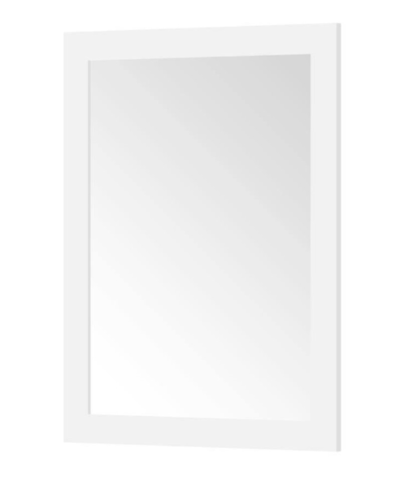 HDC Grace 24" W x 32" H Rectangular Wall Mount Bathroom Vanity Mirror in White