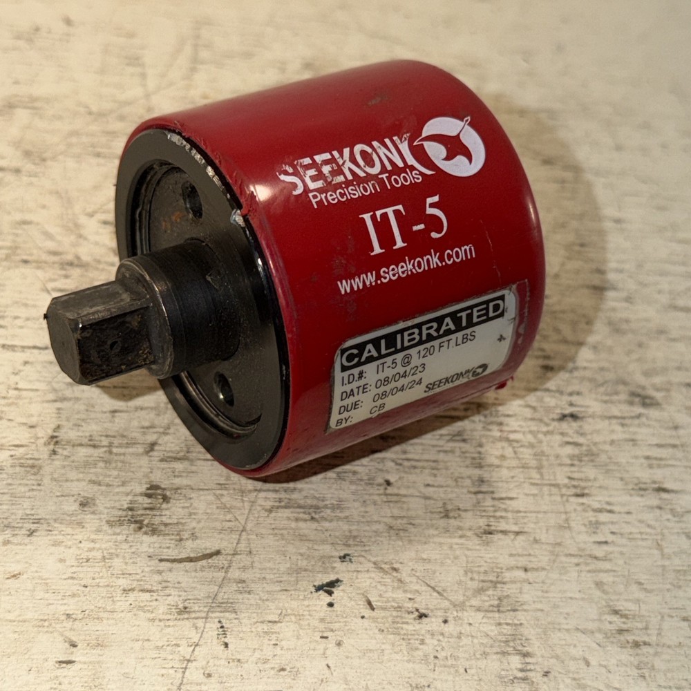 Seekonk Precision IT-4 Pre Set Torque Limiter 120 FT LBS Mechanical Tool