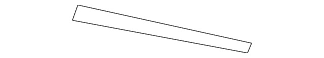 Genuine Mitsubishi Windshield Spacer MN165671
