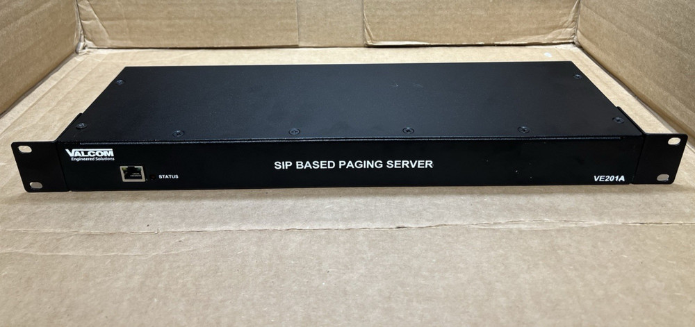 Valcom VE201A SIP Based Paging Gateway, 1 Analog Output *Refurbished*