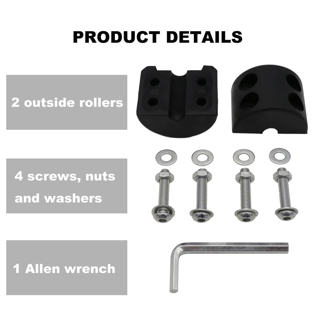 ATV UTV Winch Stopper Rubber Heavy Duty Cable Line Saver Waterproof Rope Hook