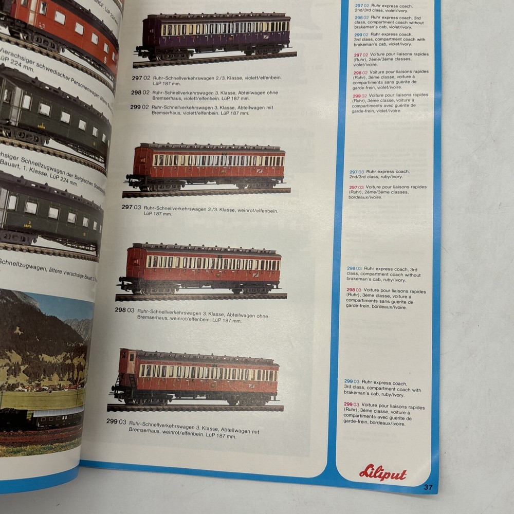 Vintage Train Five (5) Magazine Lot!