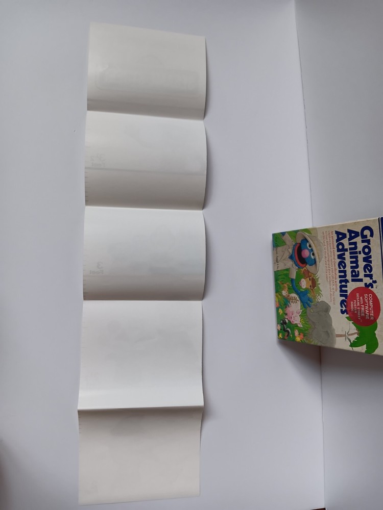 Commodore 64/128 Grovers Animal Adventure Computer Game Software Tested/Works