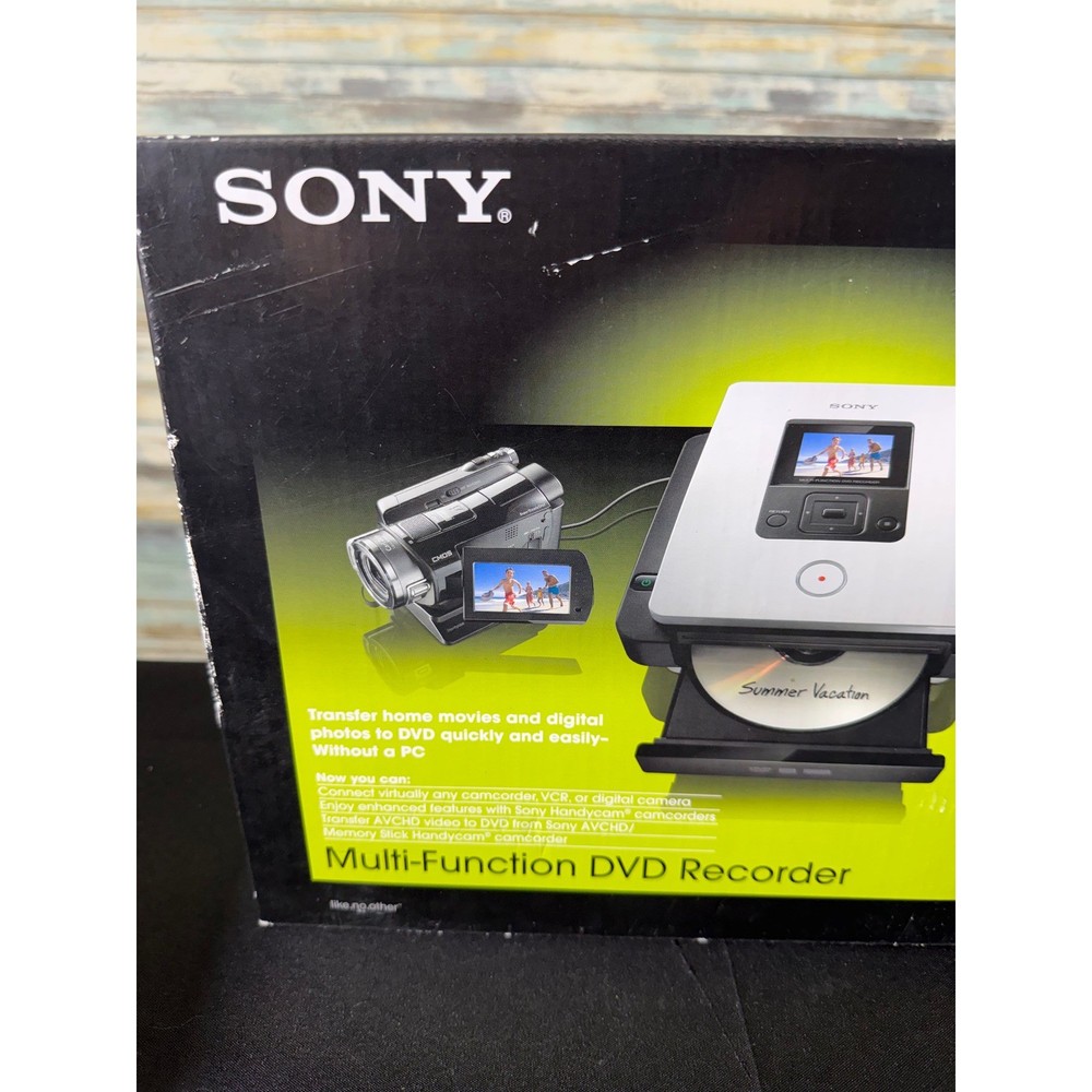 Sony VRD-MC5 DVDirect Multi-Function DVD Recorder White NEW Original Box