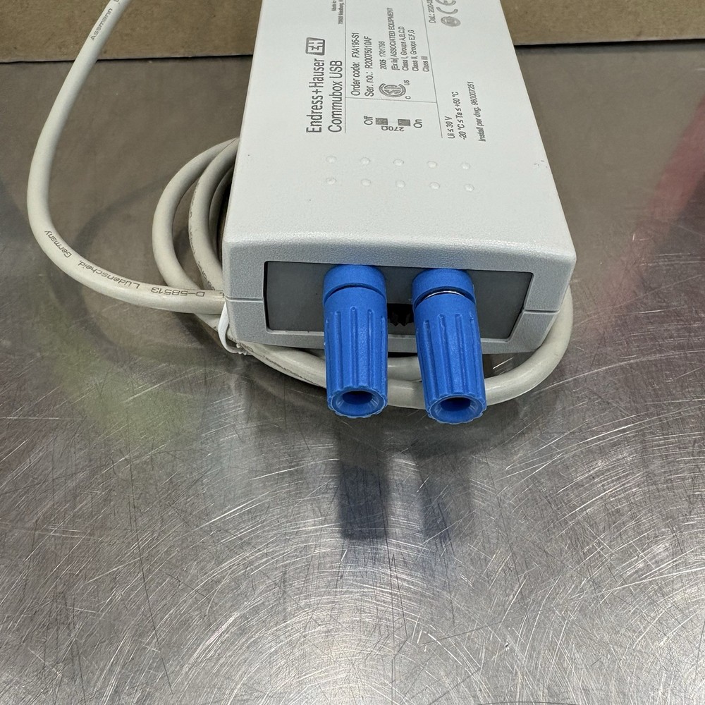 Endress+Hauser FXA195-S1 FXA195S1 Modem, Commubox, cCSAus IS, HART, USB Protocol