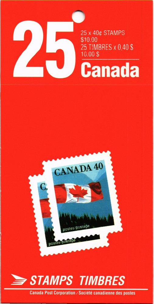 Canada 1990 Yvert C 1168a(II) Basic Flags MNH VF