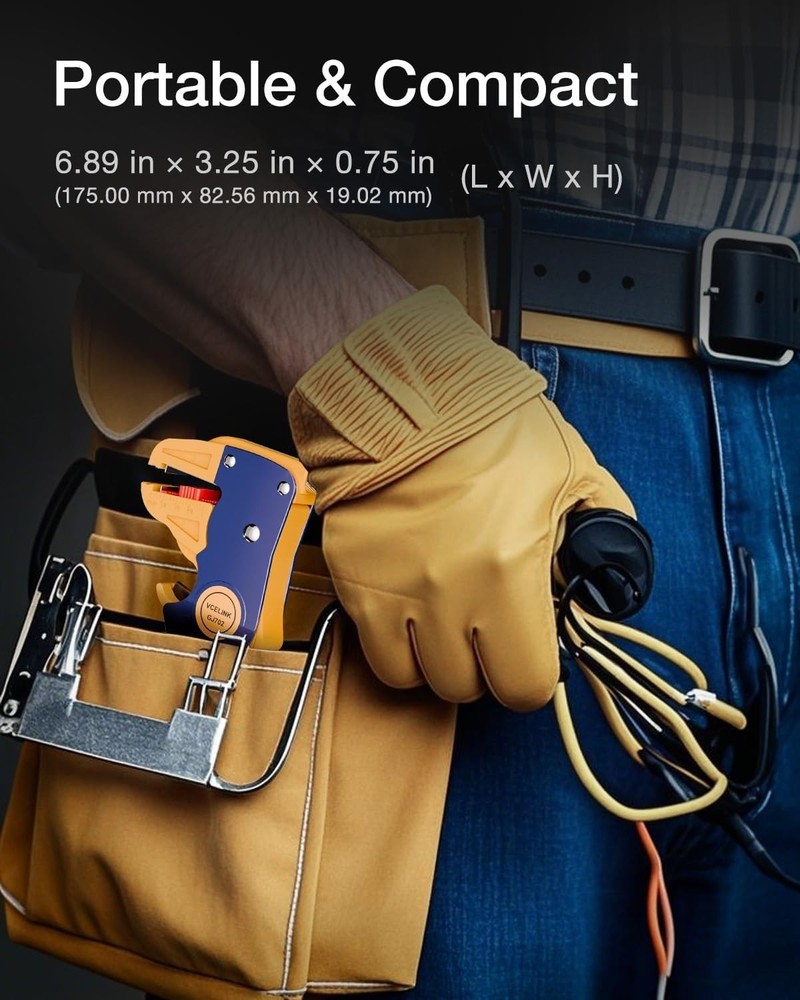 Automatic Quickstrip Wire Stripper and Cutter Professional Quick Strip Wire Str