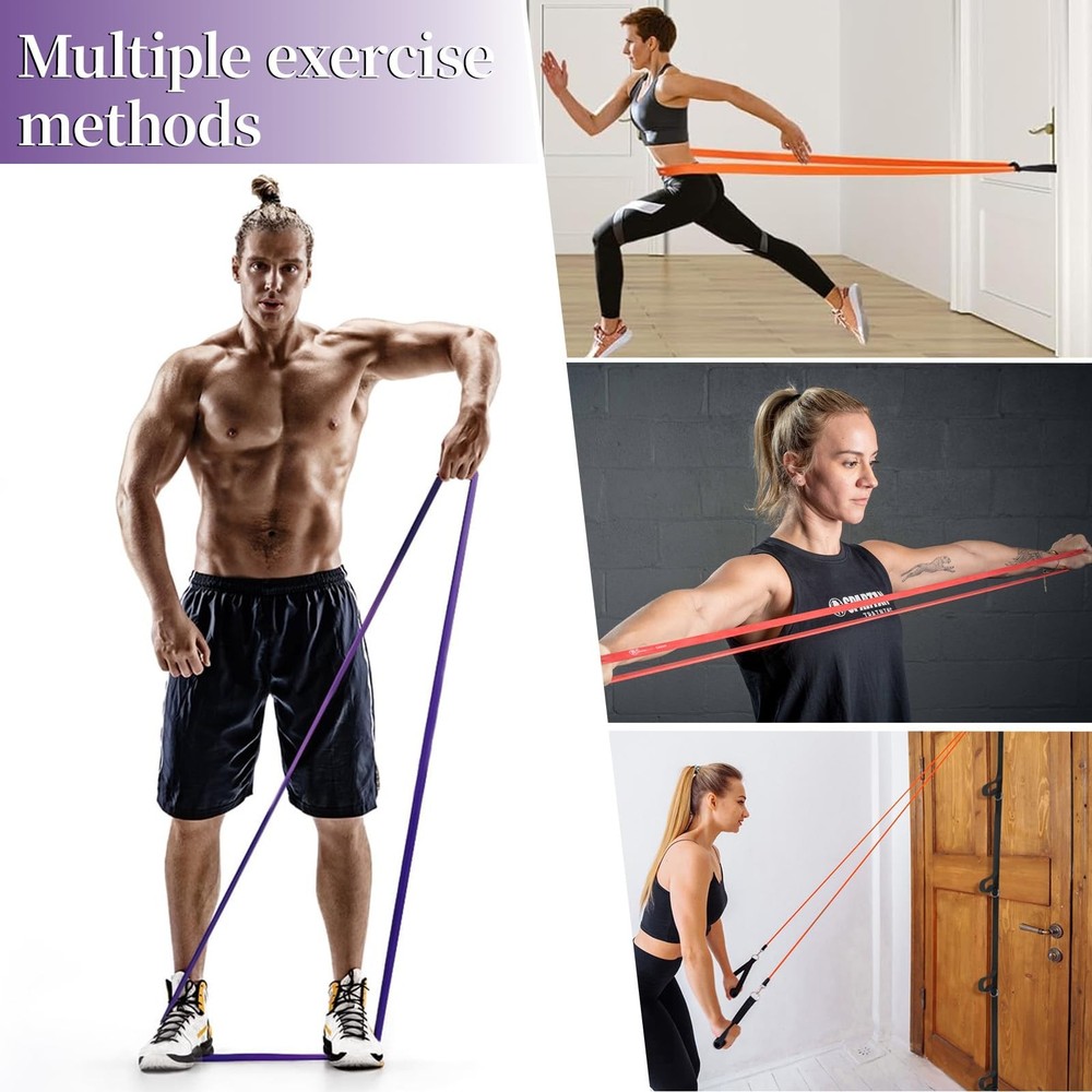 Resistance Bands for Working Out, Pull Up Assistance Bands, Exercise Workout ...