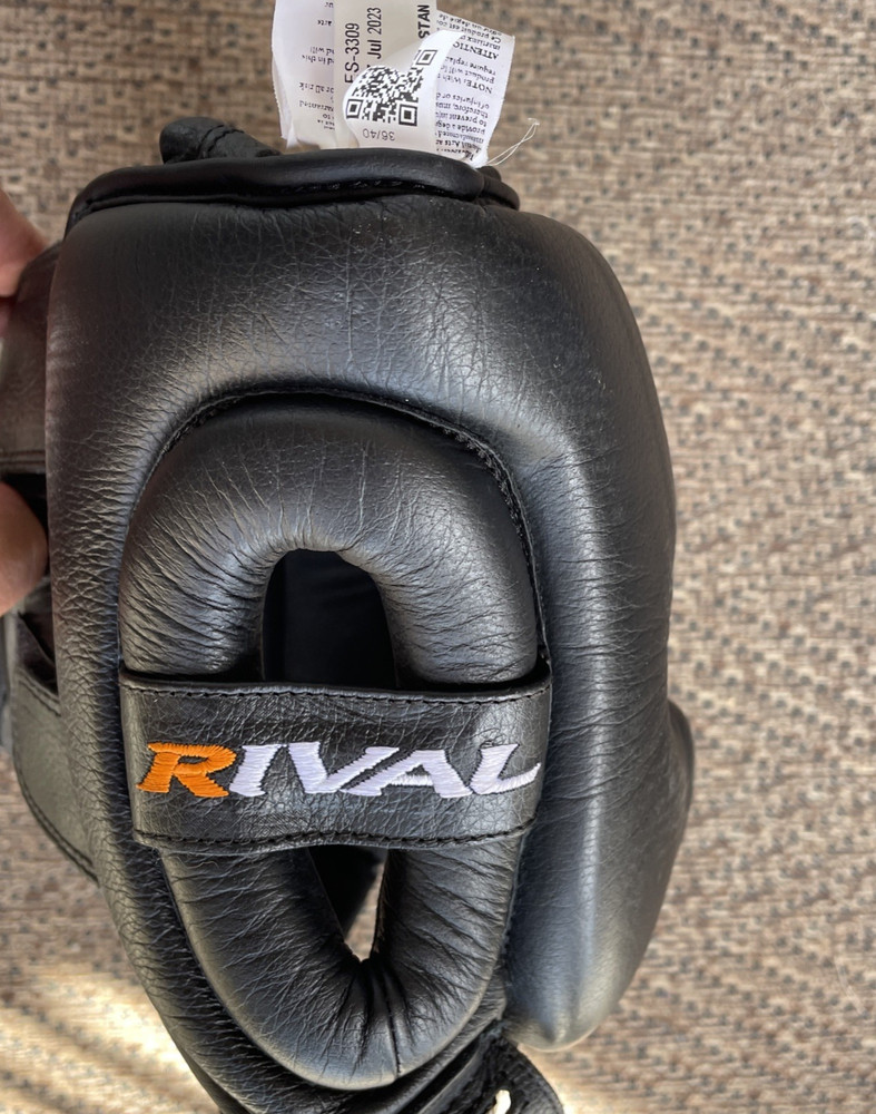💥Rival Boxing RHG30 Mexican Training Headgear - Black - Med