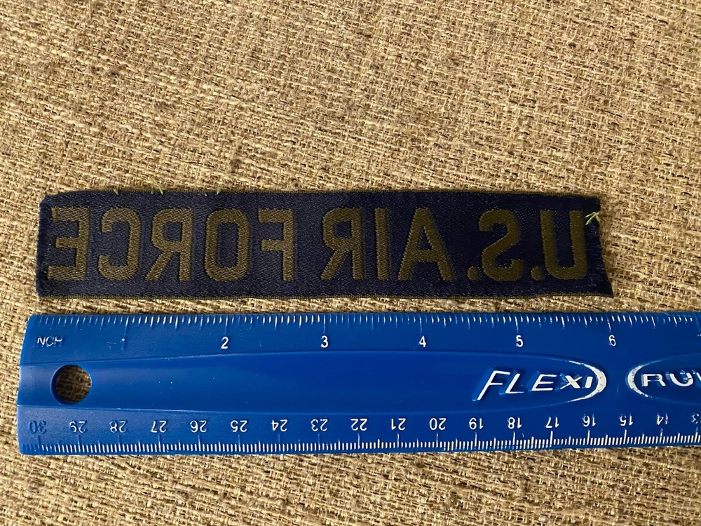 US Air Force Tape Patch Uniform USAF INV16052