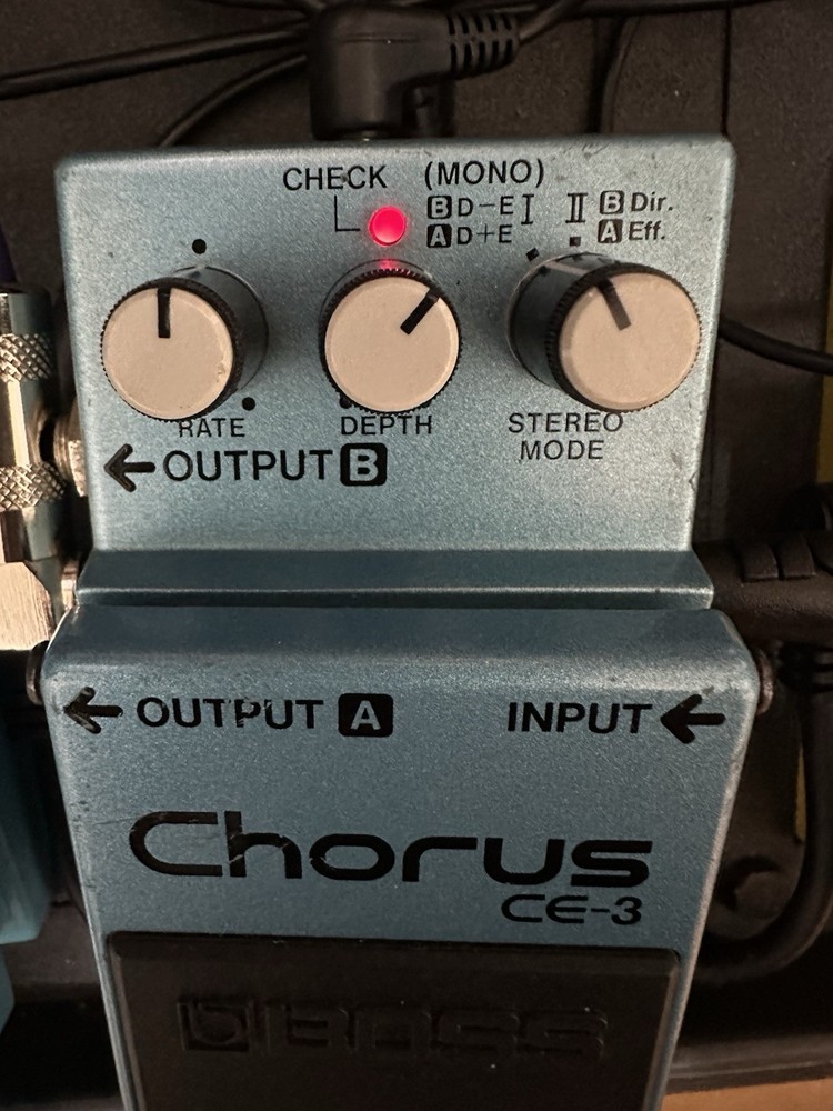 Boss CE-3 Chorus Guitar Effect Pedal