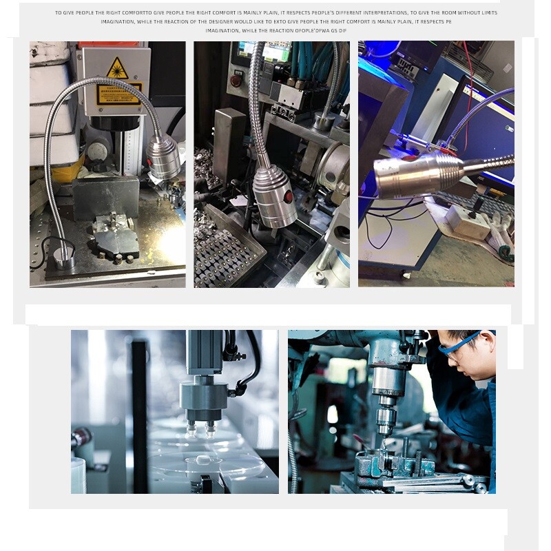 LED Machine Light Long Arm Hose Micro-machine Tool Work Light 24V Gooseneck Lamp