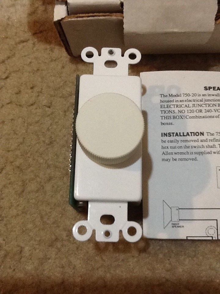 NEW XANTECH SPEAKER VOLUME CONTROL MODEL 750W-20